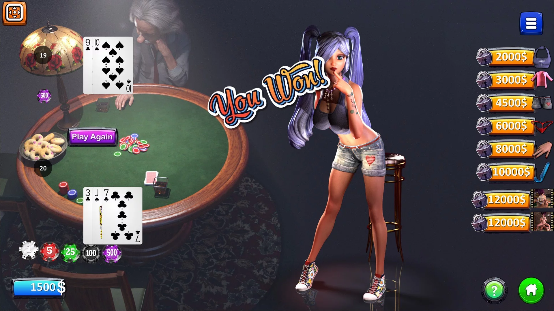 Изображение игры: Strip Black Jack - Manga Edition