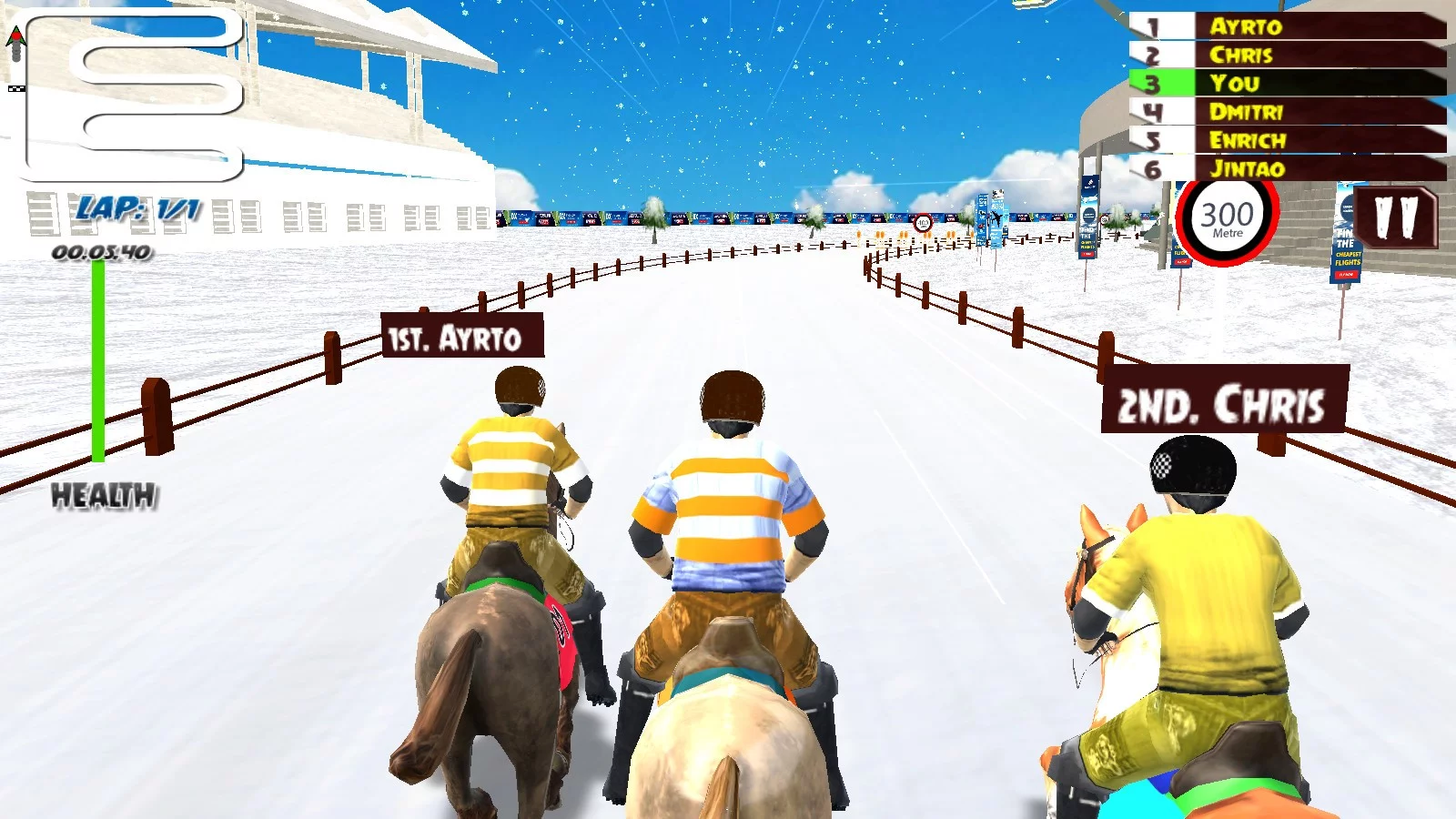 Изображение игры: Horse Racing Rally