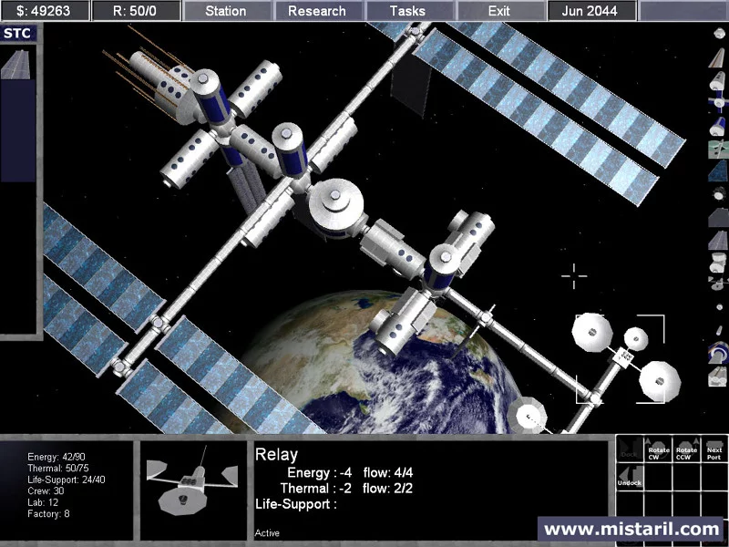 Изображение игры: Space Station Manager