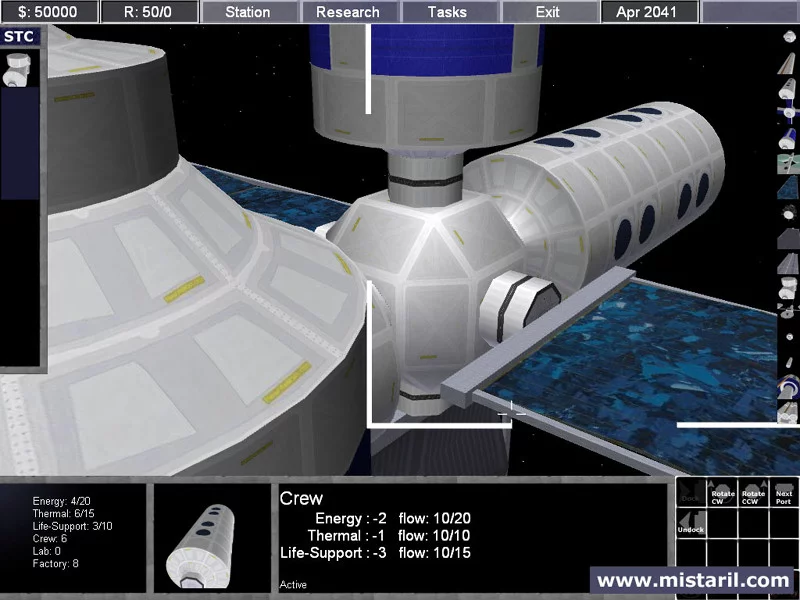 Изображение игры: Space Station Manager