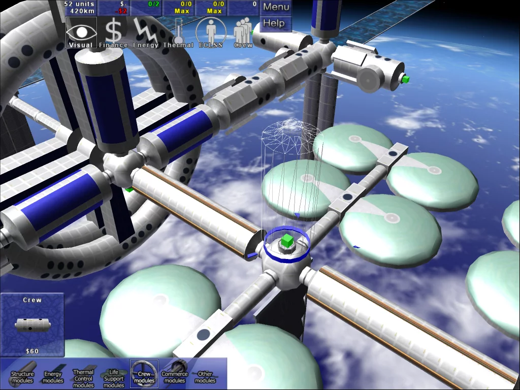 Изображение игры: Space Station Manager