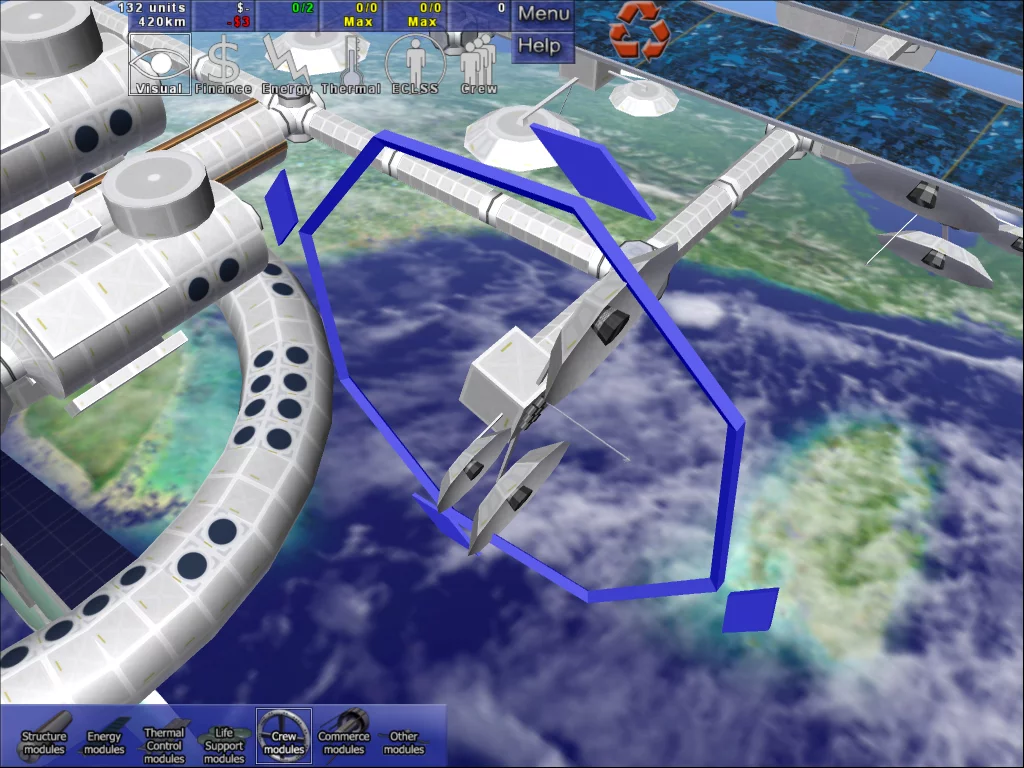 Изображение игры: Space Station Manager