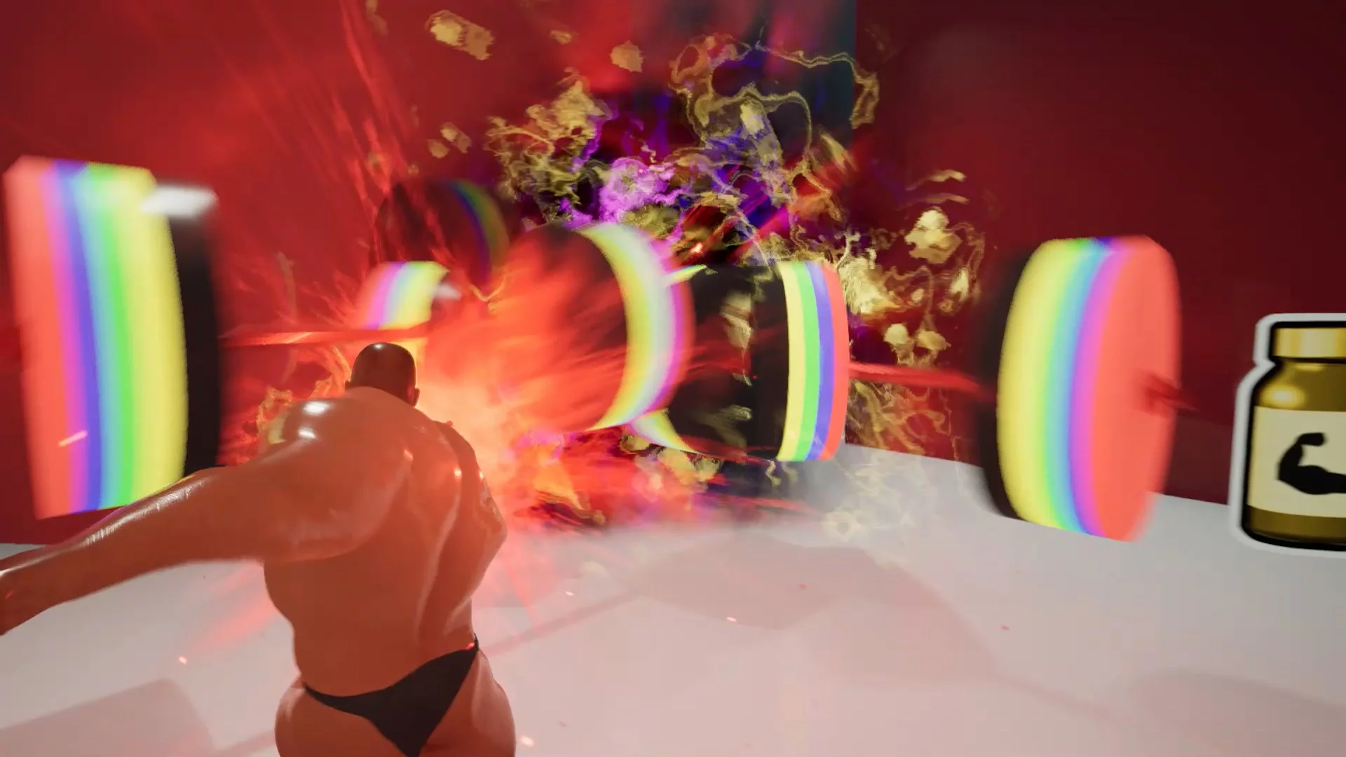 Изображение игры: MUSCLE POWER