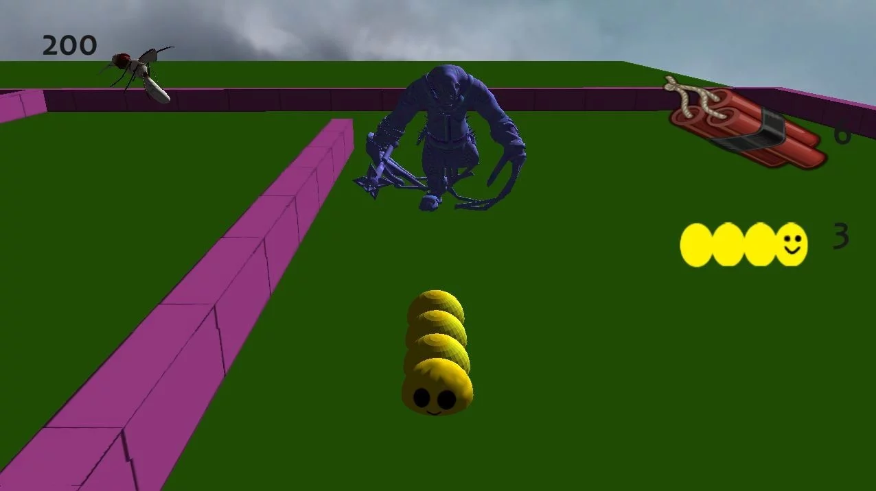 Изображение игры: Super Worm 3D