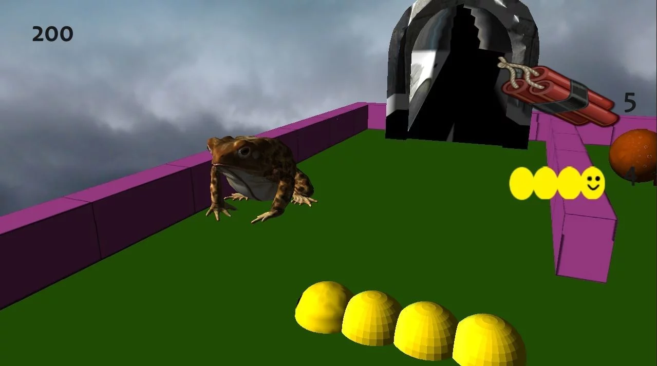 Изображение игры: Super Worm 3D