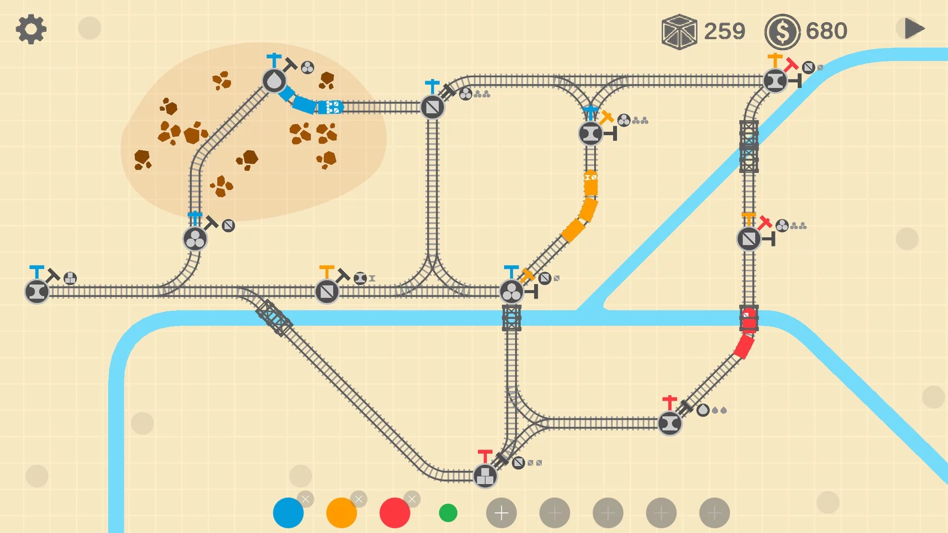 Изображение игры: Mini Railway