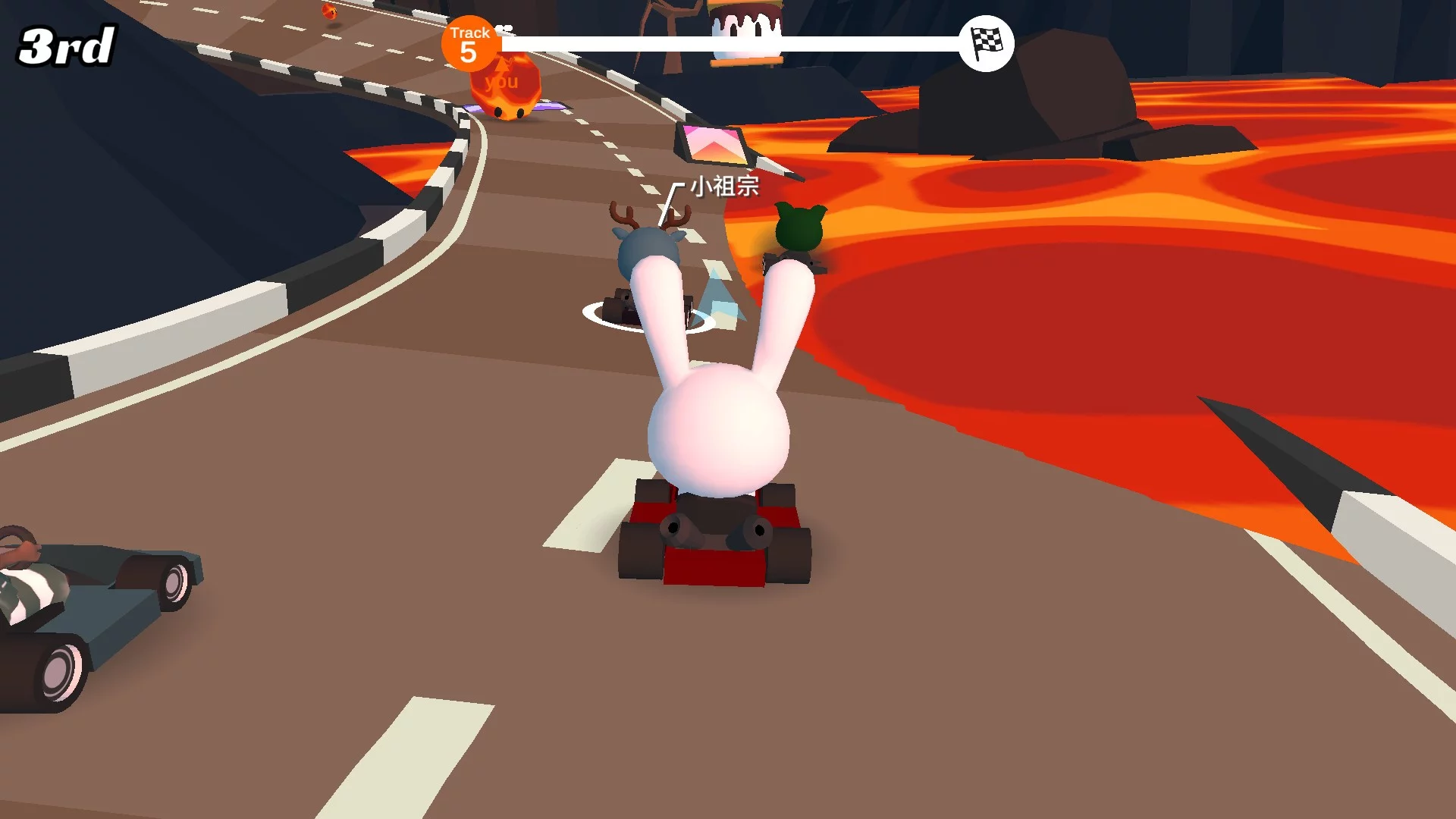 Изображение игры: Go Kart Run!