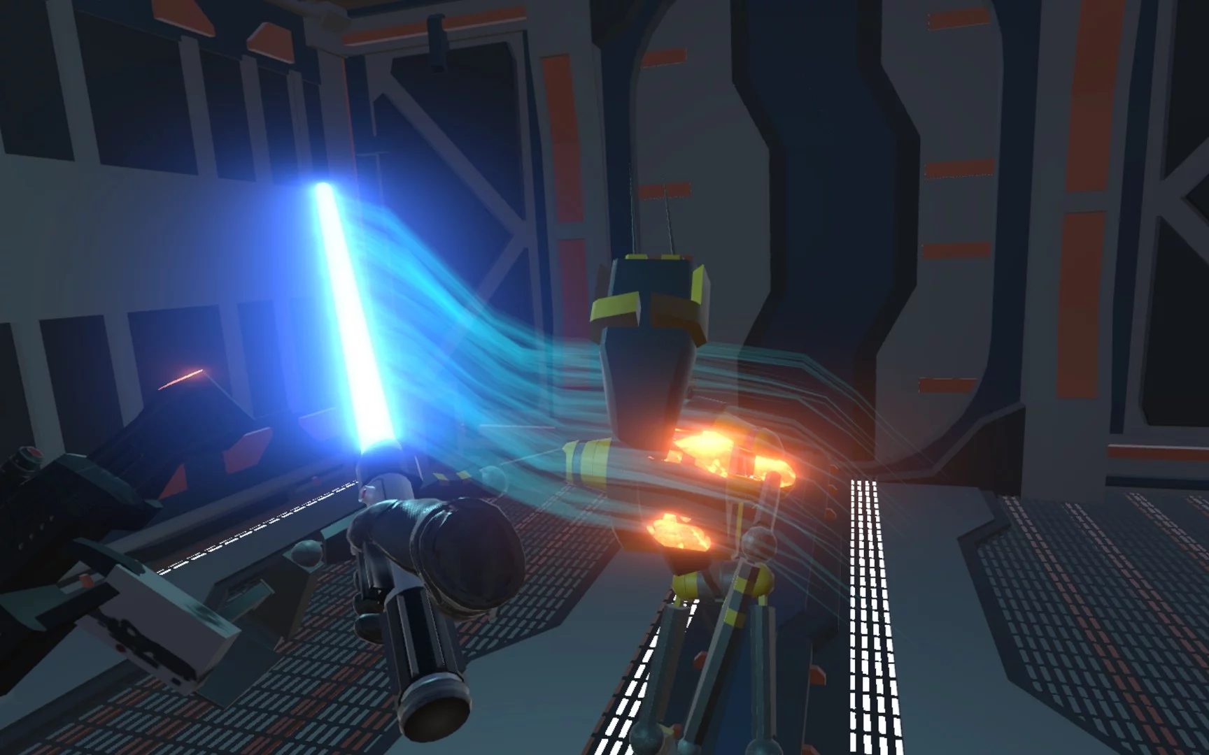 Изображение игры: Saber Fight VR