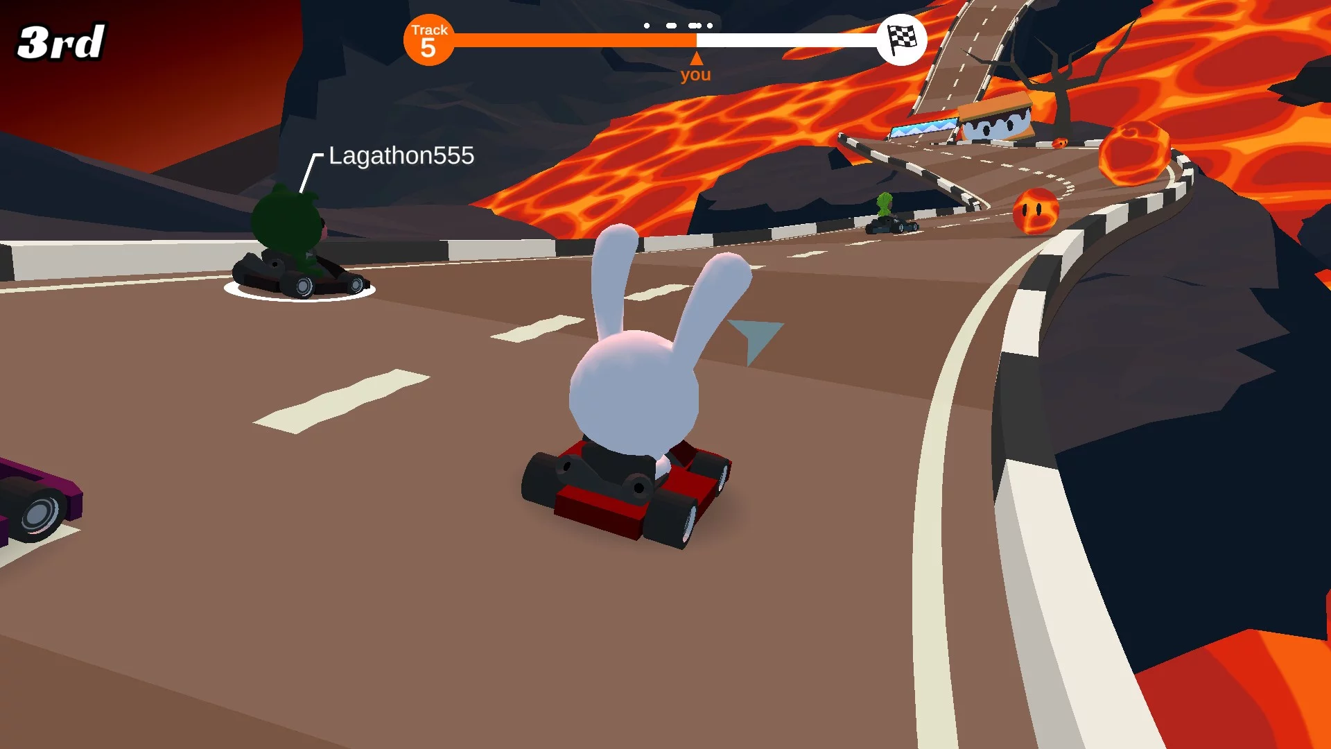 Изображение игры: Go Kart Run!