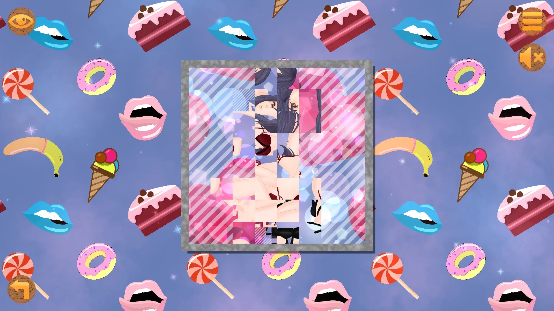 Изображение игры: Naked Puzzle: Girls