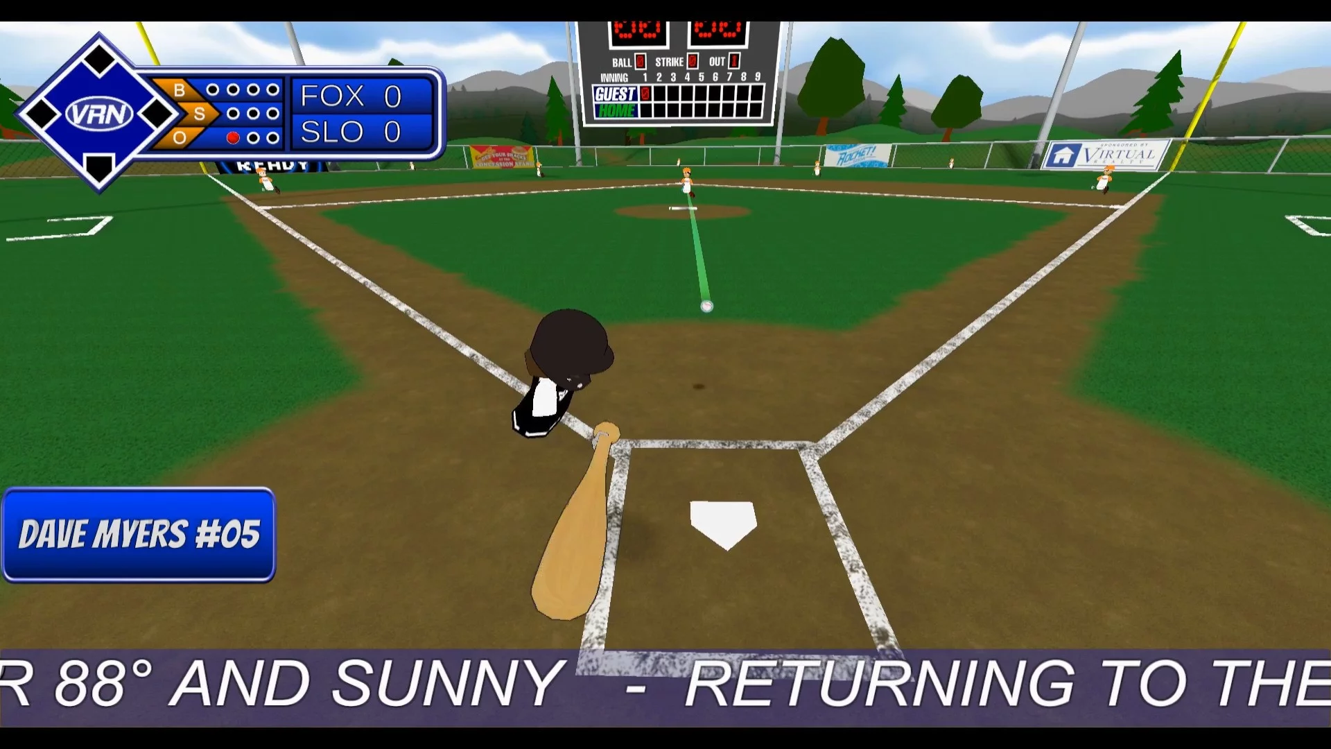 Изображение игры: TOTALLY BASEBALL