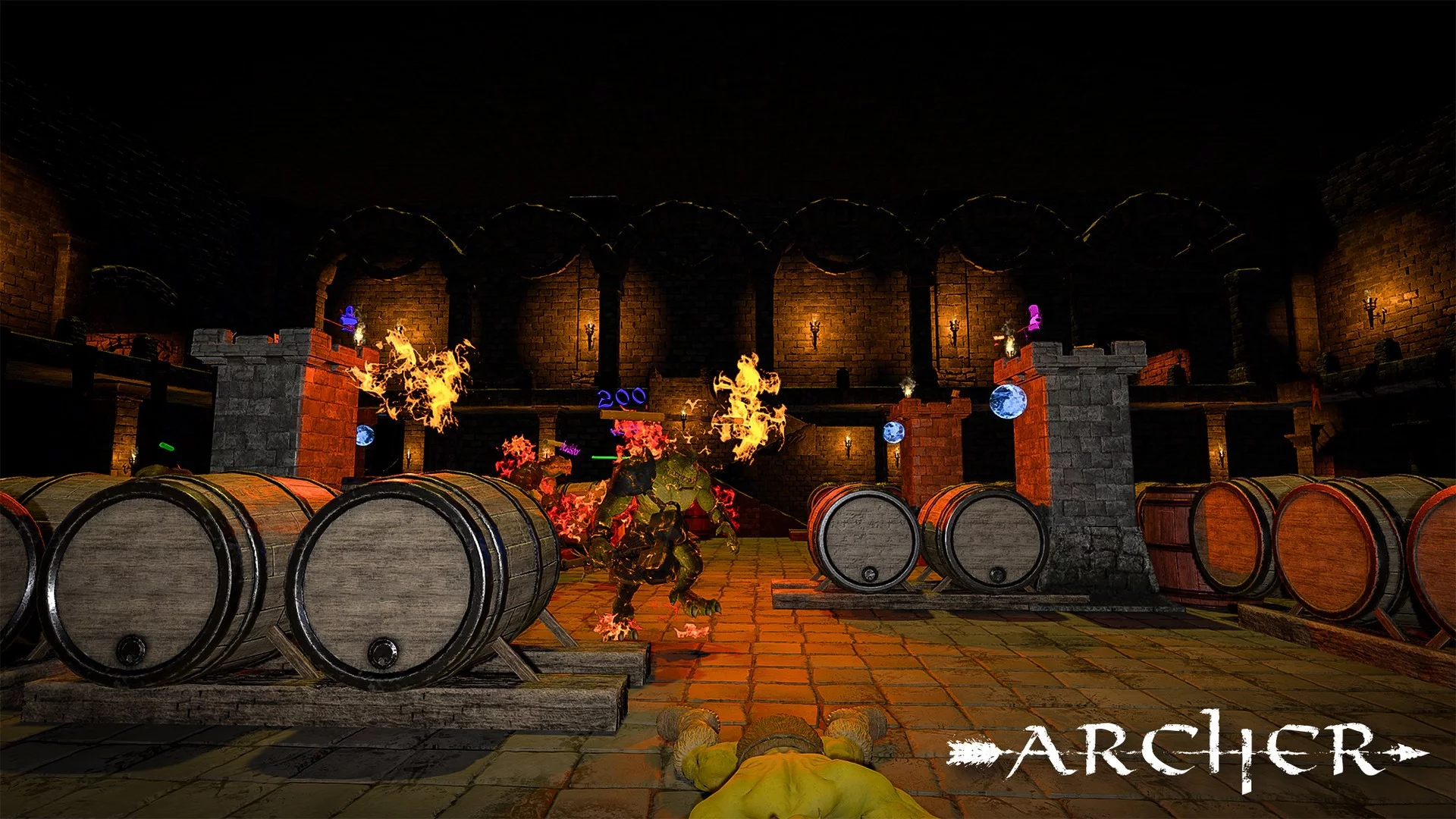 Изображение игры: Archer VR