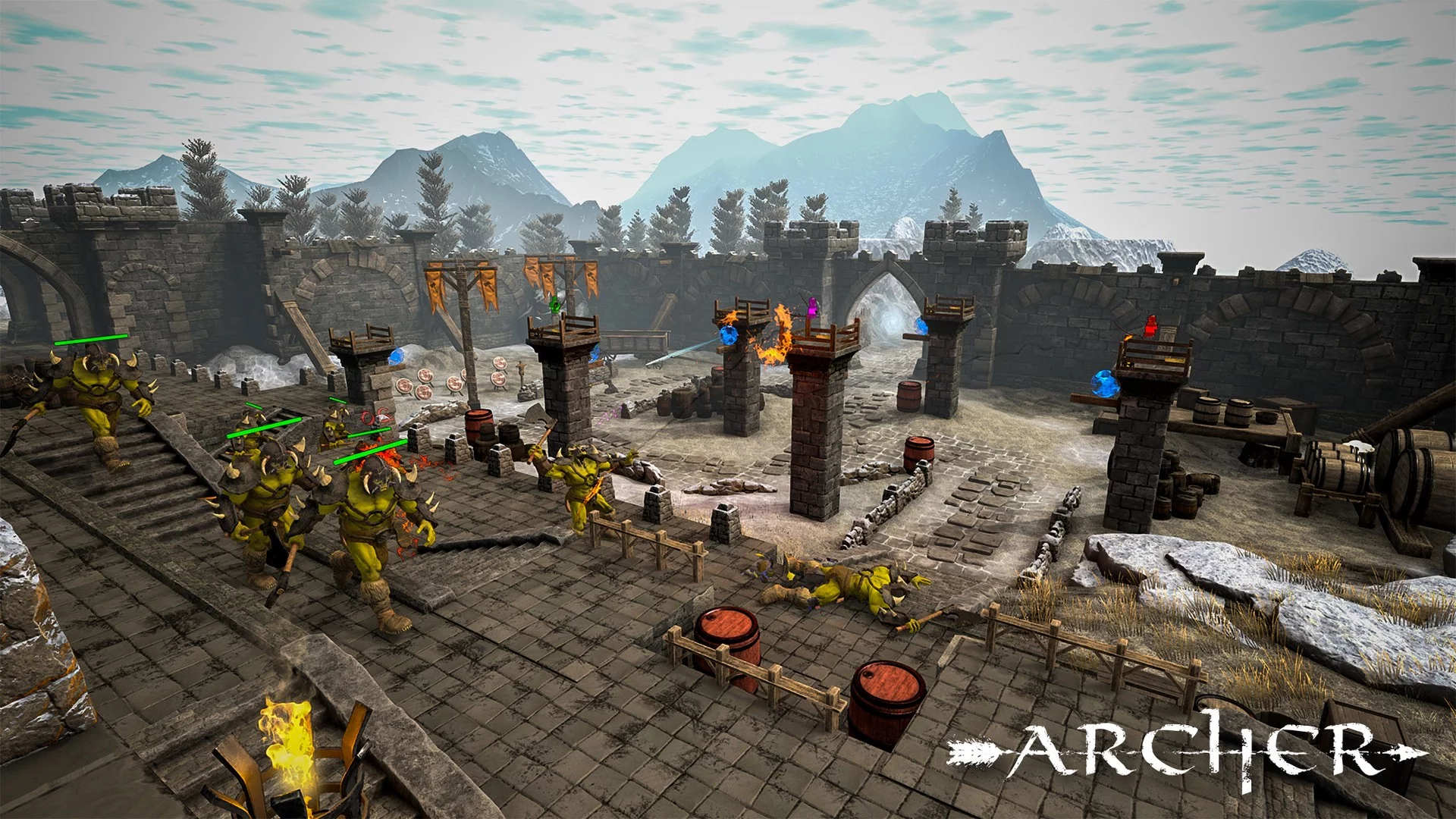 Изображение игры: Archer VR