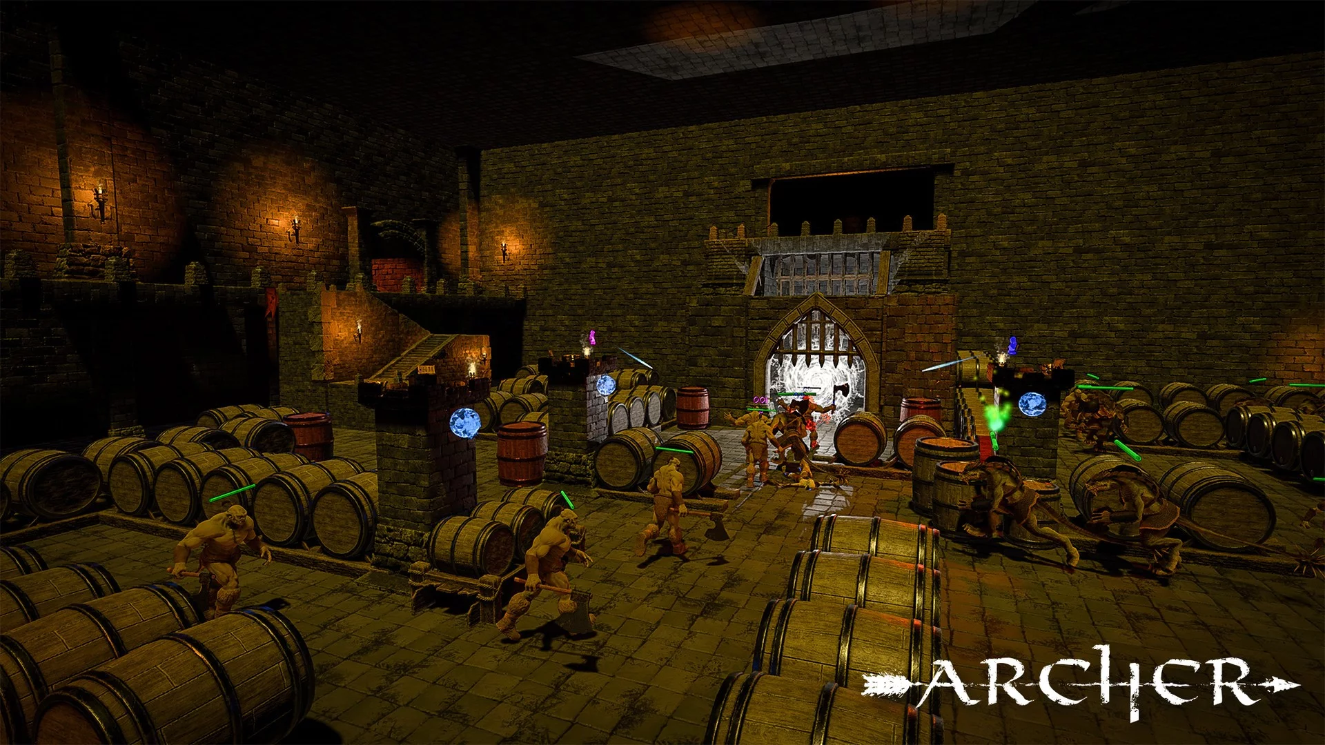 Изображение игры: Archer VR