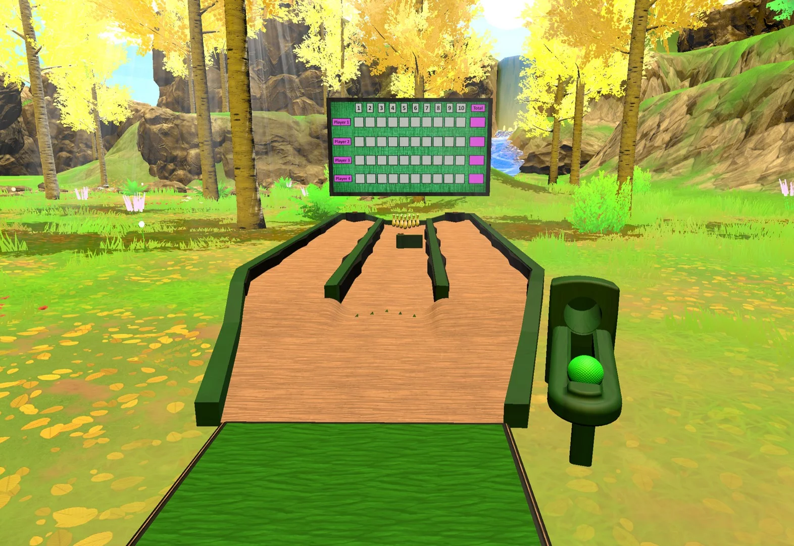 Изображение игры: VR Mini Bowling 2