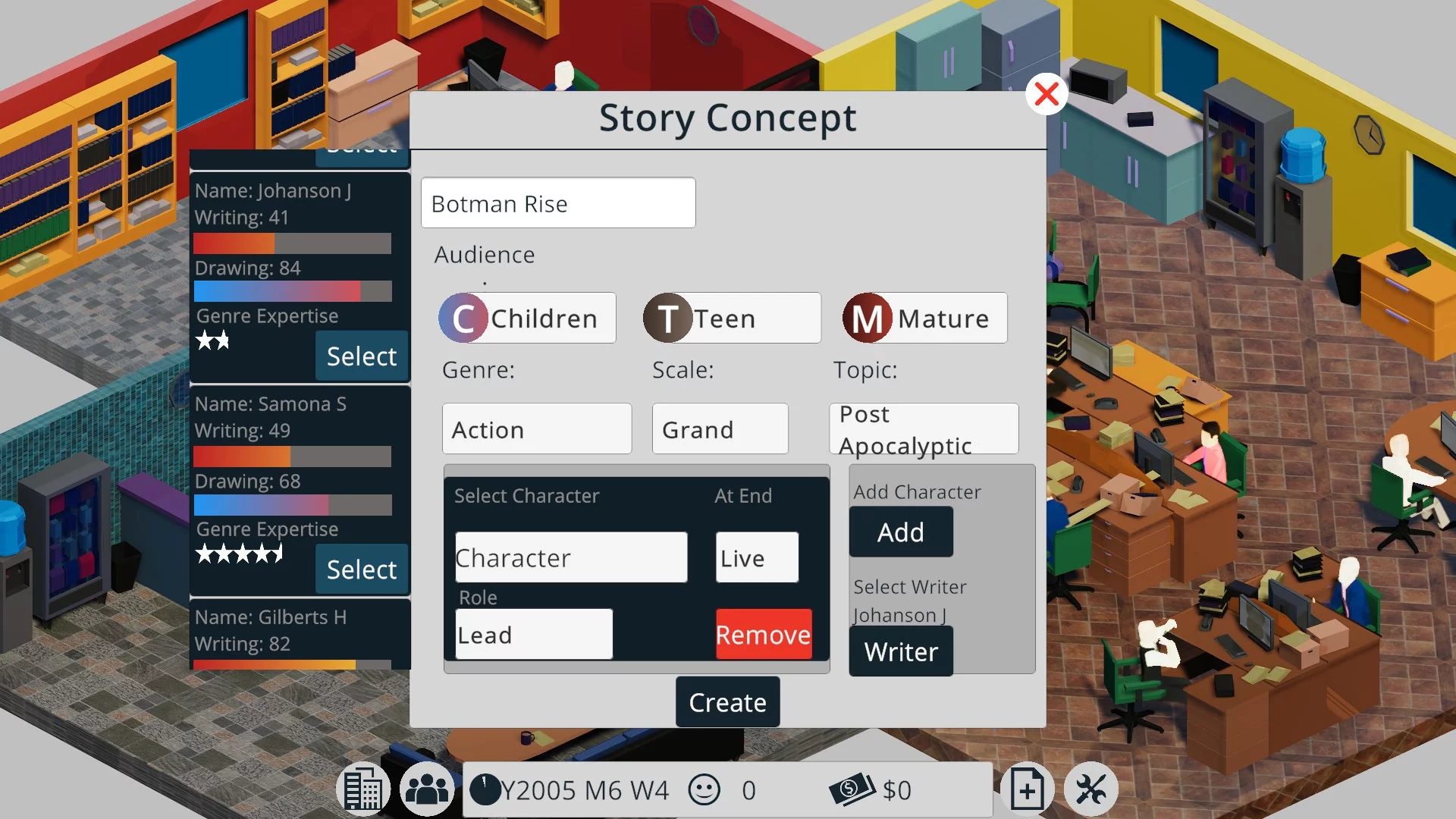 Изображение игры: Comic Book Tycoon