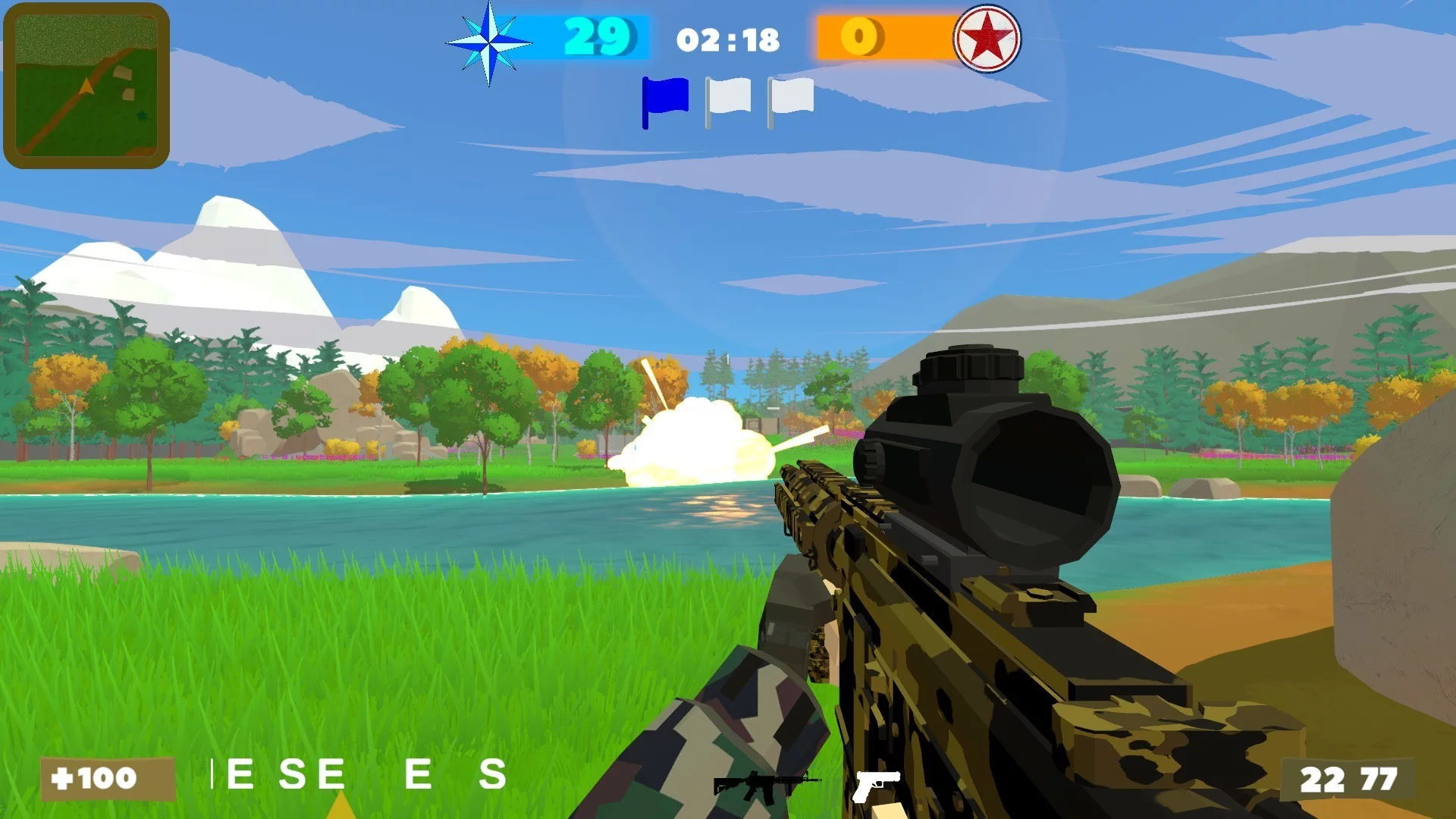 Изображение игры: Battle Team