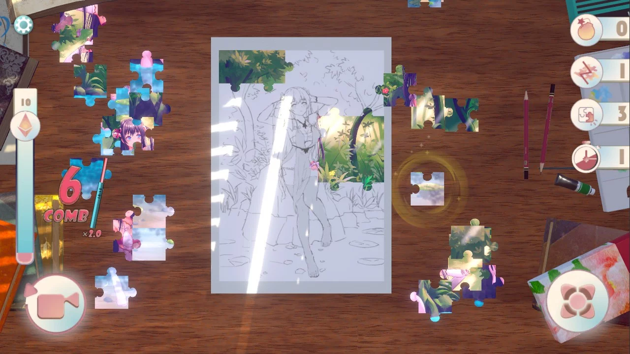 Изображение игры: Puzzle Girls