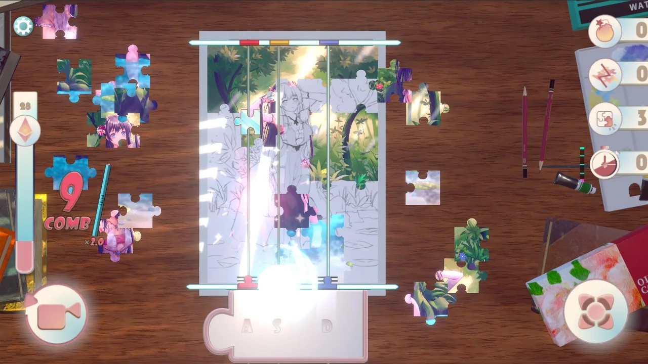 Изображение игры: Puzzle Girls