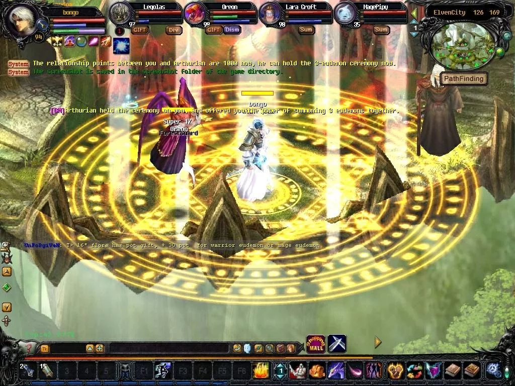 Изображение игры: Eudemons Online