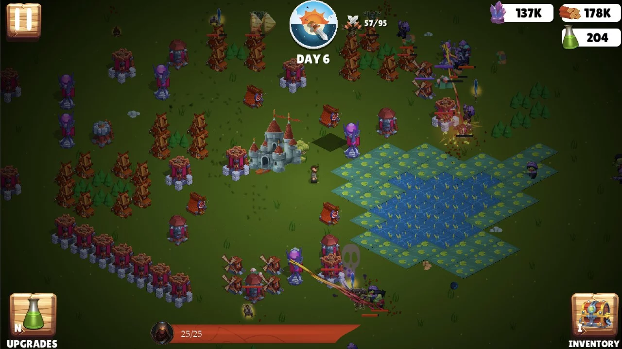 Изображение игры: Kingdom vs Zombies