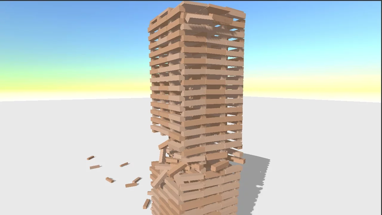 Изображение игры: Realistic Tower Destruction