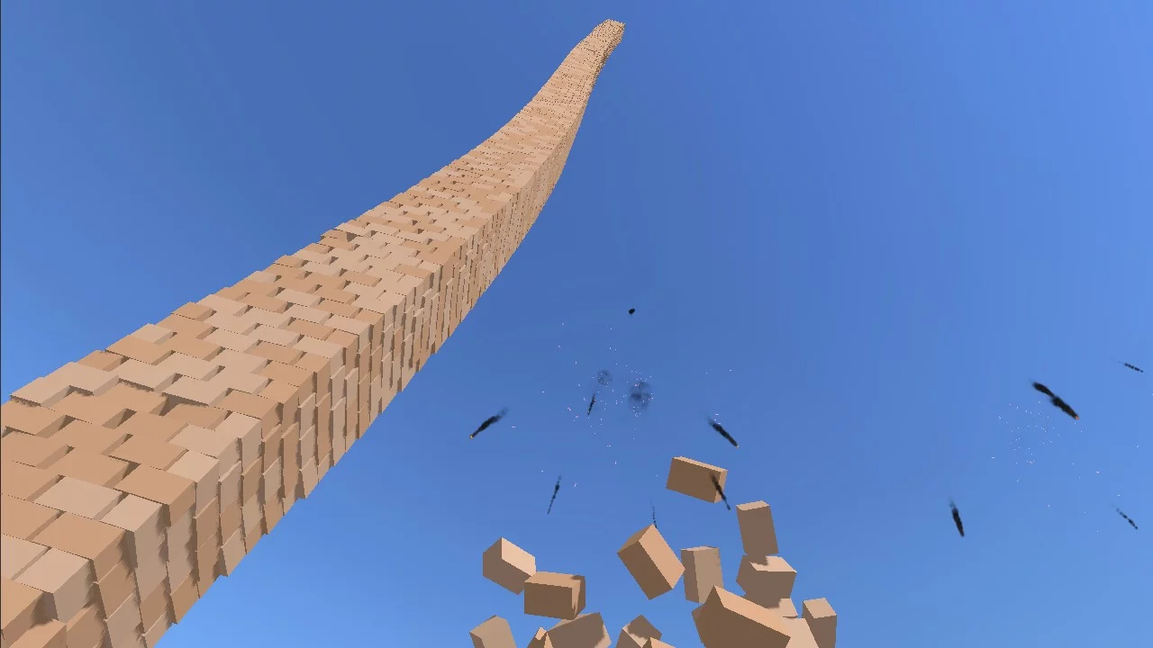 Изображение игры: Realistic Tower Destruction