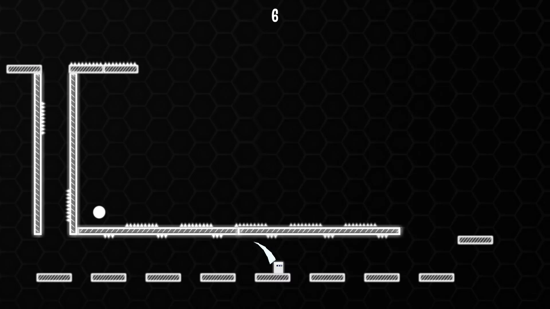 Изображение игры: Gray platformer