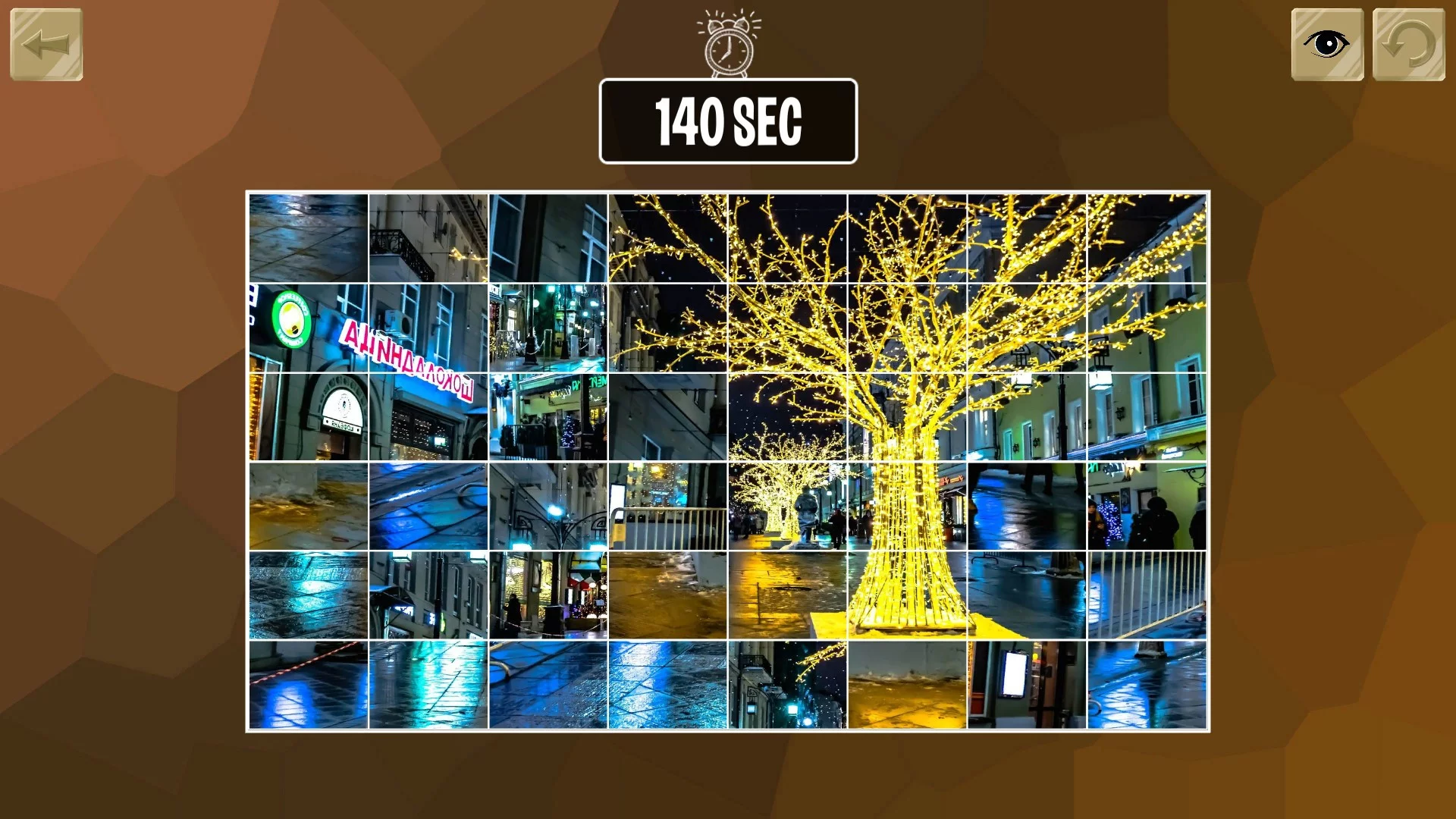 Изображение игры: Easy puzzle: Streets