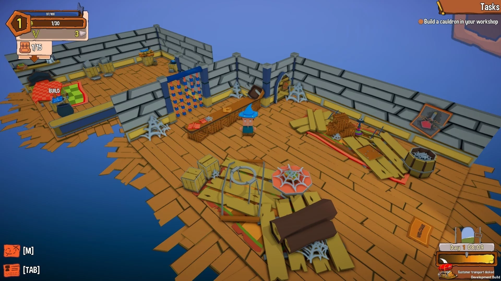 Изображение игры: Craftlands Workshoppe - The Funny Indie Capitalist RPG Trading Adventure Game