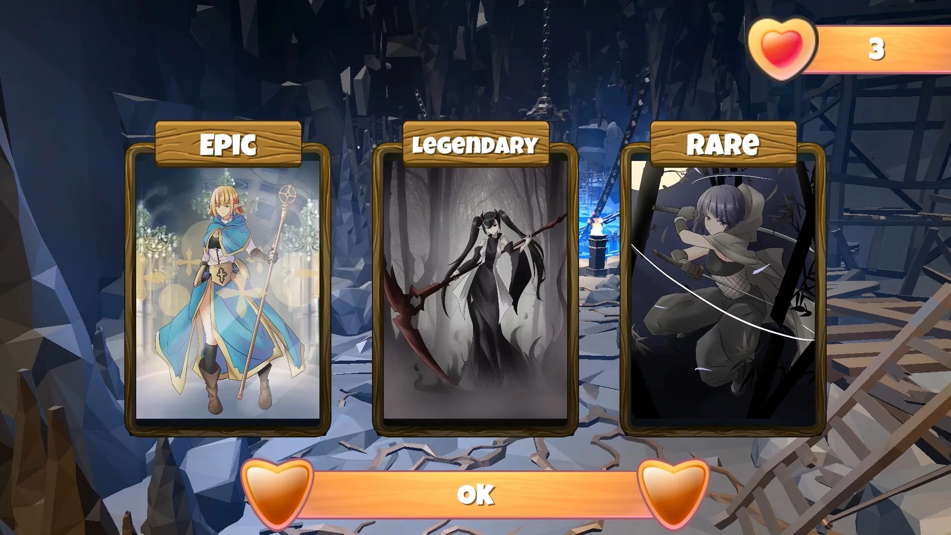Изображение игры: RPG Girls - Lootbox Hunt