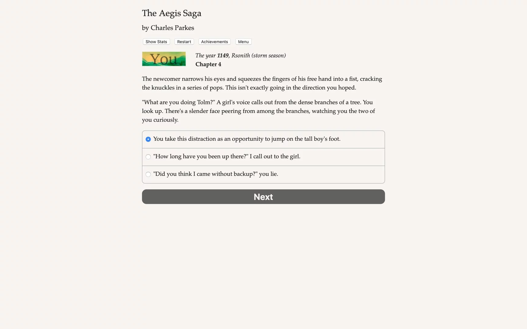Изображение игры: The Aegis Saga