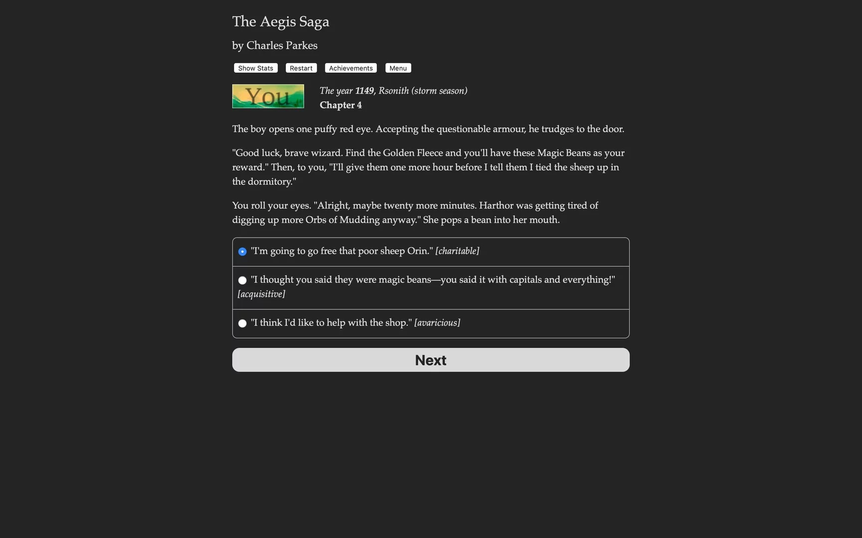Изображение игры: The Aegis Saga