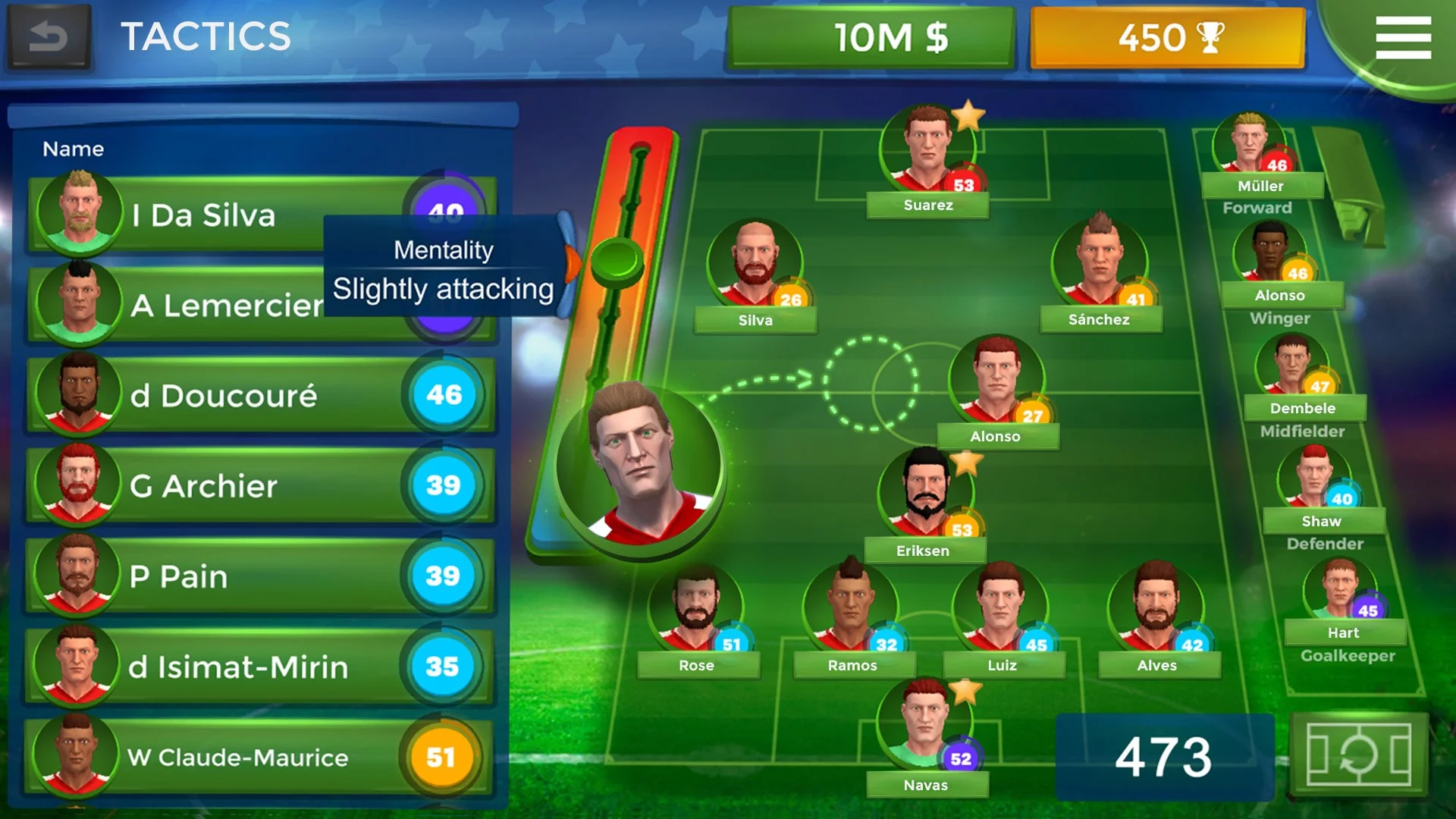 Изображение игры: Pro 11 - Football Manager Game
