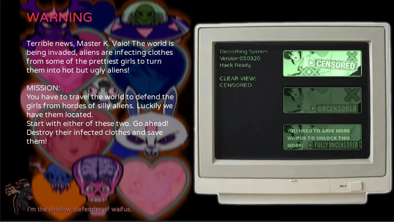 Изображение игры: Waifu Uncovered
