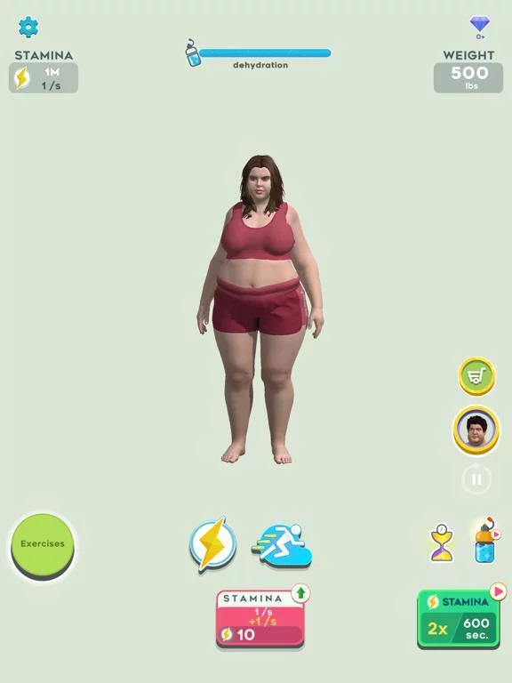 Изображение игры: Idle Workout !