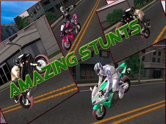 Изображение игры: Crazy Moto 3D - Real Bike Stunt Rider