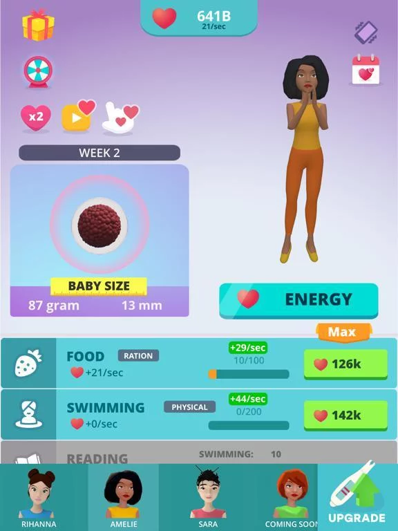 Изображение игры: Pregnancy Idle Simulator 3D