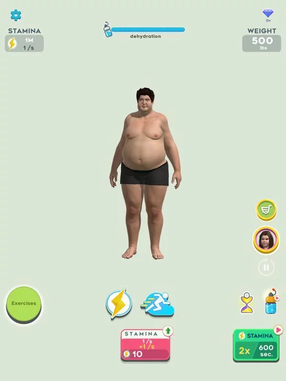 Изображение игры: Idle Workout !