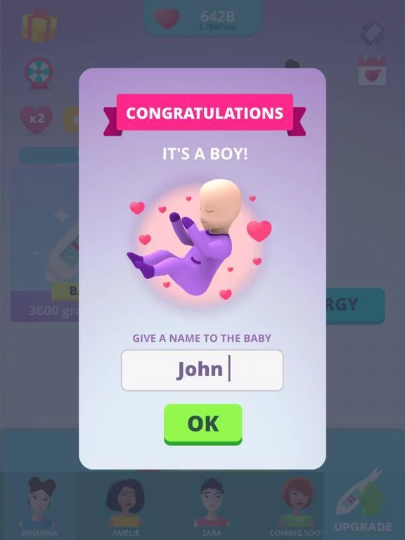 Изображение игры: Pregnancy Idle Simulator 3D