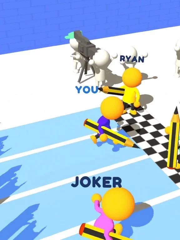 Изображение игры: Doodle Run