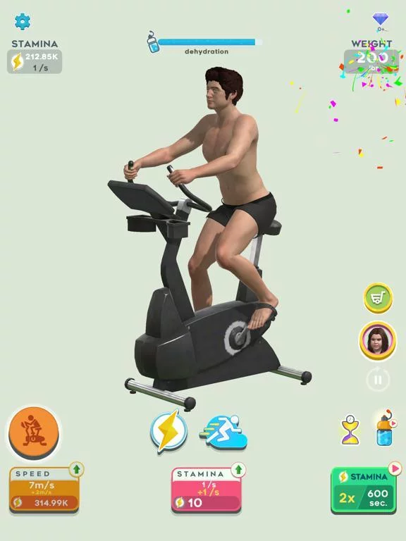 Изображение игры: Idle Workout !