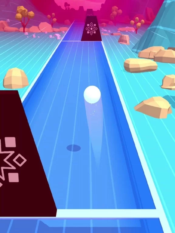 Изображение игры: Rhythm Ball 3D