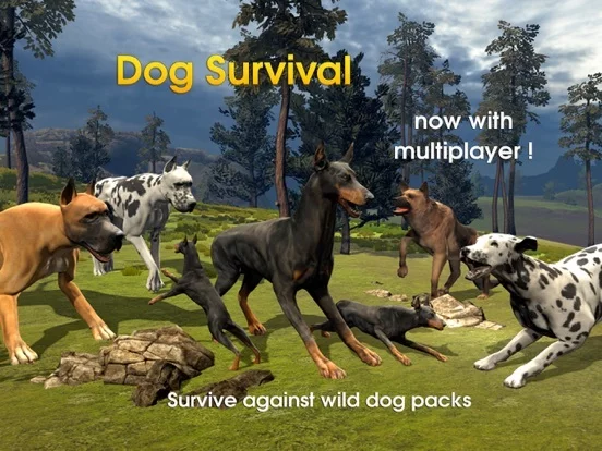 Изображение игры: Dog Survival Simulator
