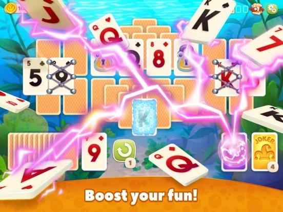 Изображение игры: Undersea Solitaire Tripeaks