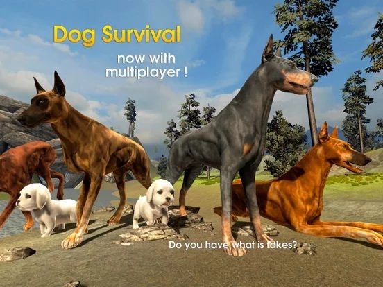 Изображение игры: Dog Survival Simulator