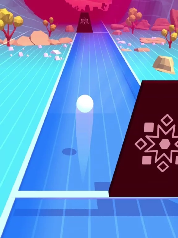 Изображение игры: Rhythm Ball 3D