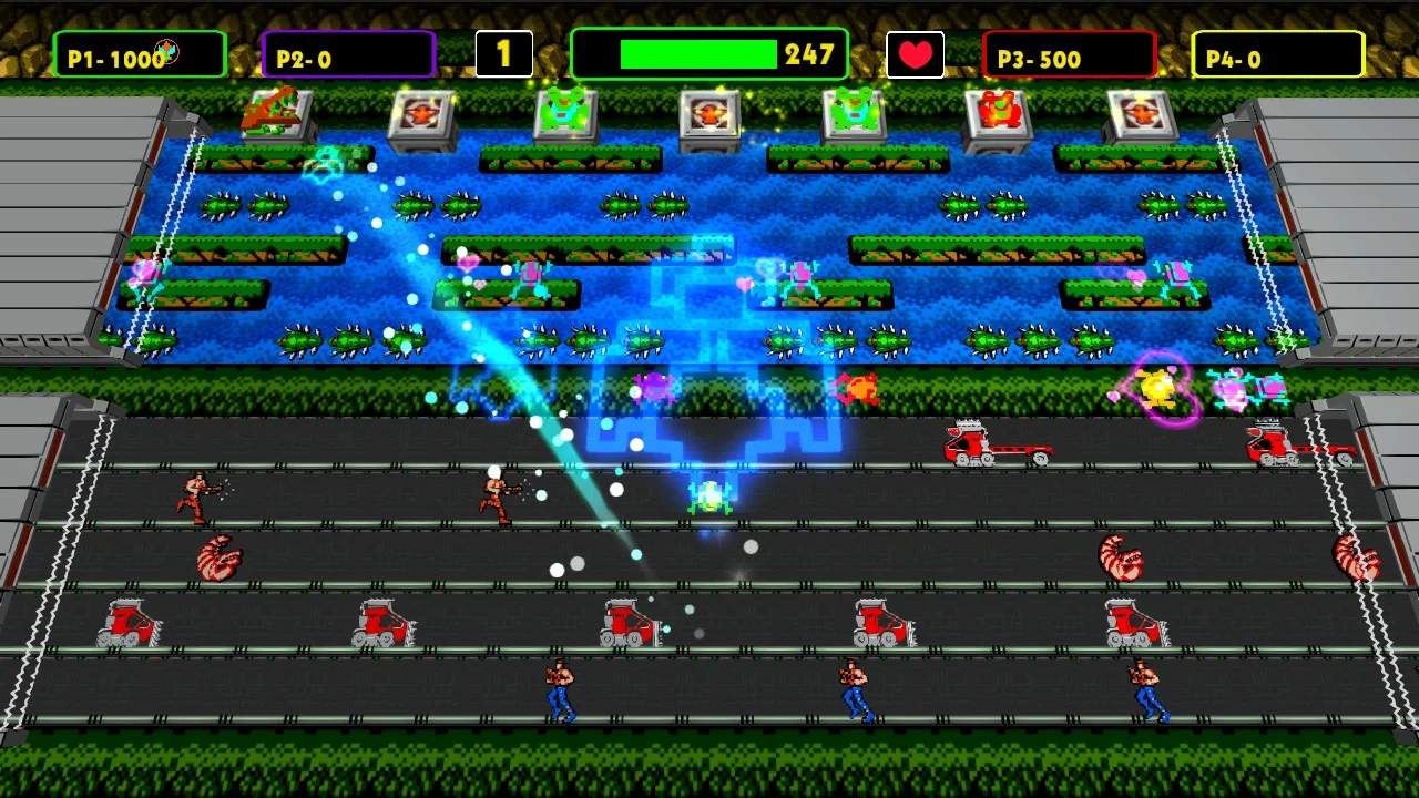 Изображение игры: Frogger: Hyper Arcade Edition