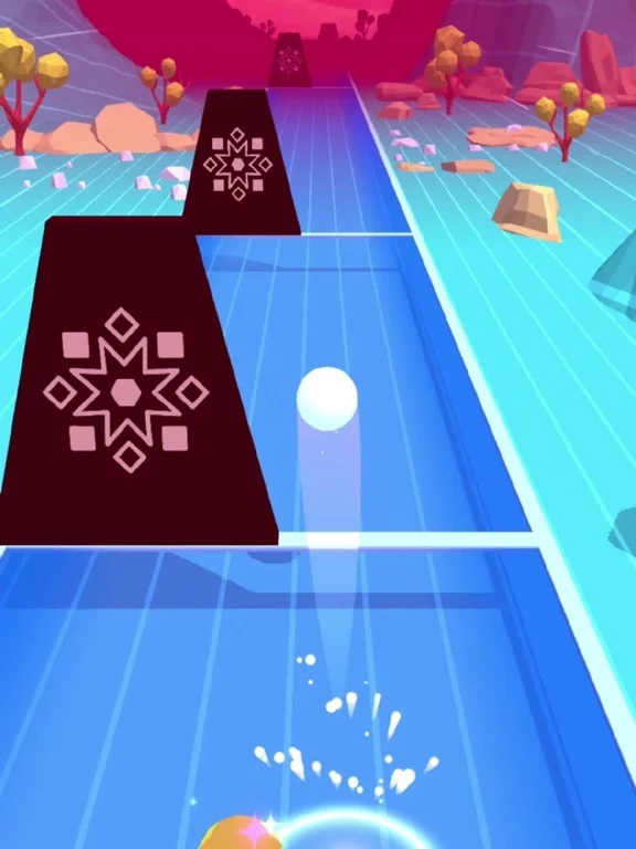 Изображение игры: Rhythm Ball 3D