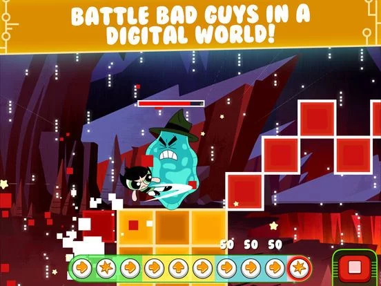 Изображение игры: Glitch Fixers: Powerpuff Girls